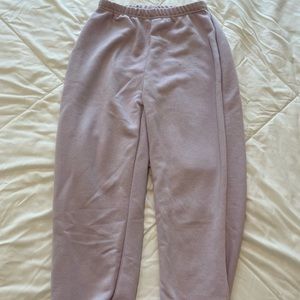 Lilac joggers